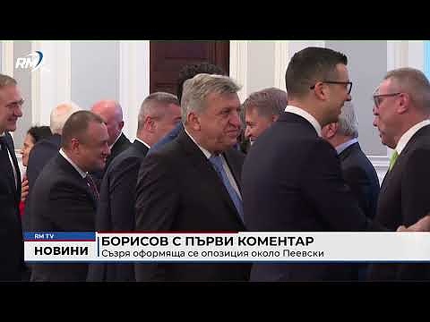 Борисов с първи коментар: Съзря оформяща се опозиция около Пеевски