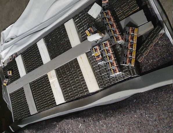 Откриха контрабандни цигари в матраци на МП Лесово