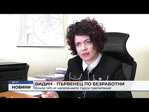 Видин - първенец по безработни: Близо 14% от населението търси препитание 