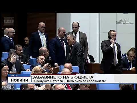 Забавянето на бюджета - Теменужка Петкова: „Няма риск за еврозоната“
