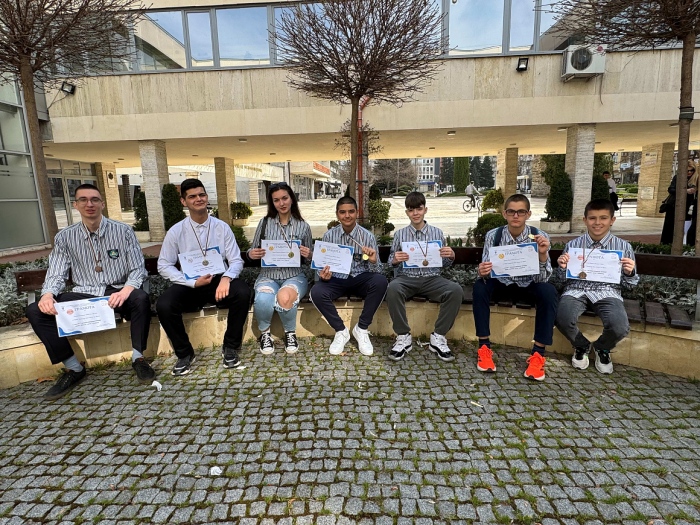 Нови медали от математическия турнир в гр. Ботевград