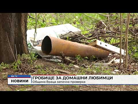 Гробище за домашни любимци: Община Враца започна проверка 