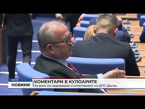 Коментари в кулоарите: За вота на недоверие и оттеглянето на ДПС-Доган