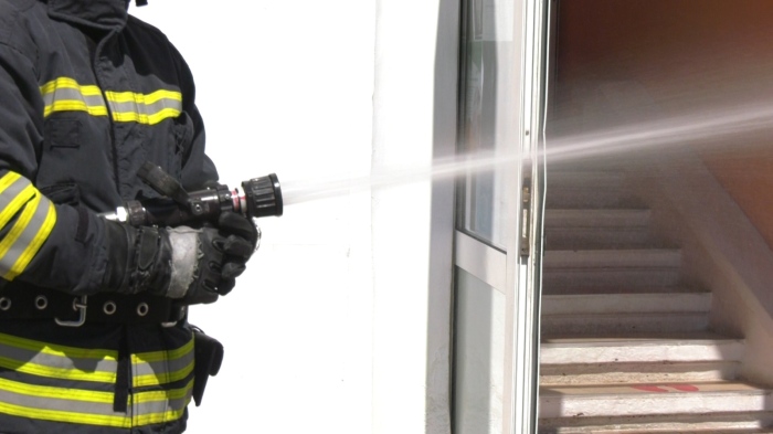 Учебна евакуация при пожар в НУ \