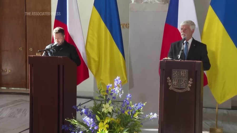 Зеленски от Чехия: \