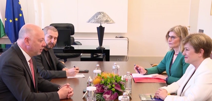 Премиерът се срещна с Кристалина Георгиева за да обсъдят ползите от влизането ни в еврозоната 