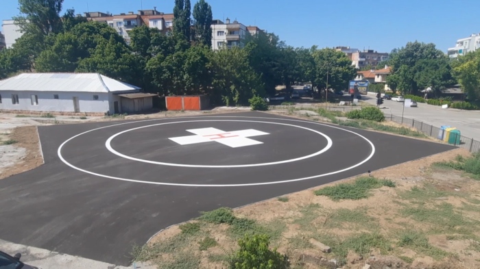 С пари от държавата: Изградиха хеликоптерна площадка във Видин 