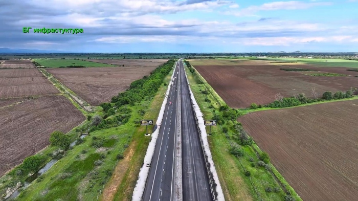 Заради поставяне на мантинели: Ограничиха движението по АМ \"Тракия\", в посока Пловдив