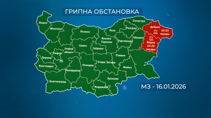 Втората област в грипна епидемия: В Добрич въвеждат временни мерки от понеделник