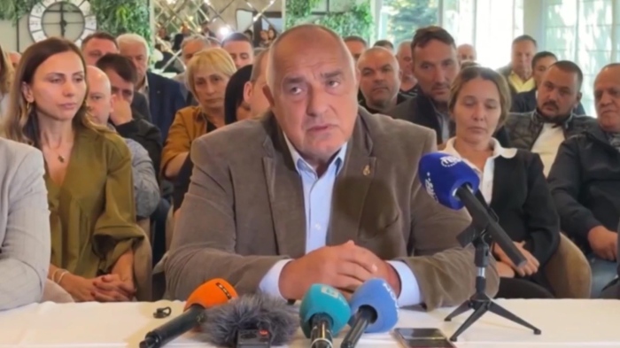 Лидерът на ГЕРБ Бойко Борисов: \"Докато работи \"Балкански поток\", Путин няма да удари България\"